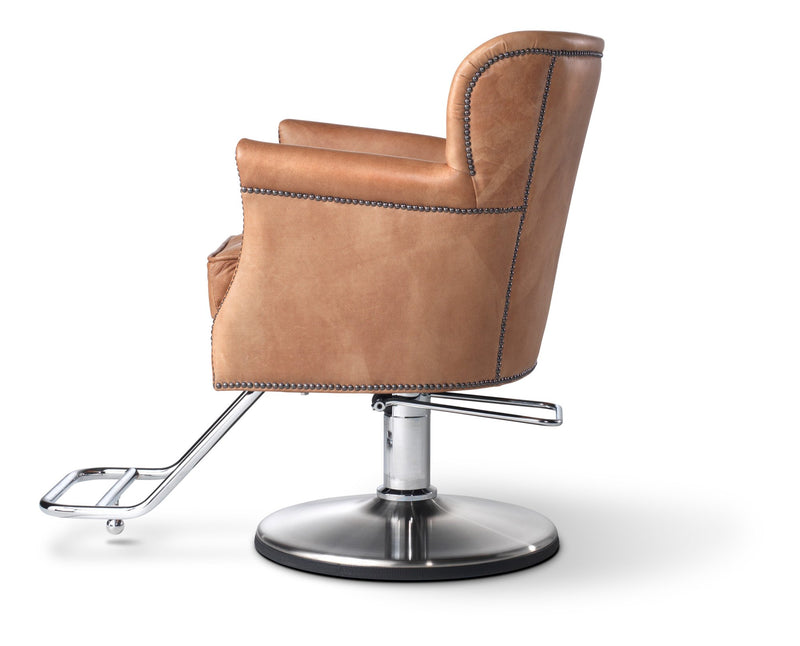 Takara Belmont Kadeřnická židle Pravá kůže Halo Series Model Dux